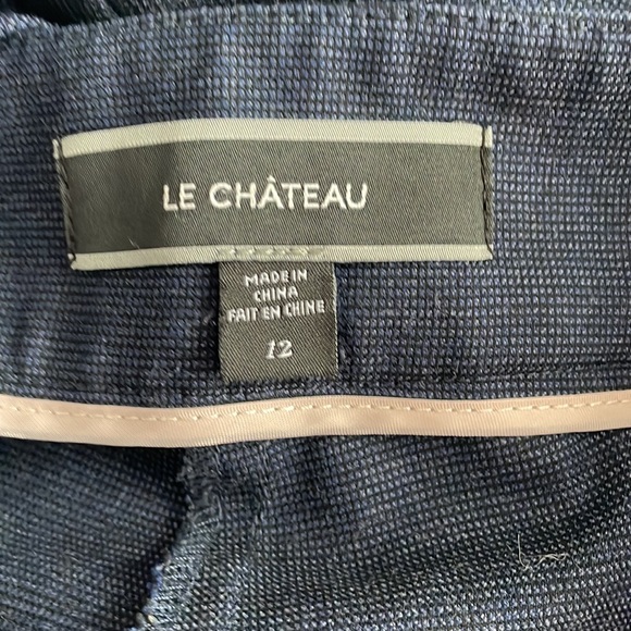 Le Chateau Navy Suit - Picture 8 of 9